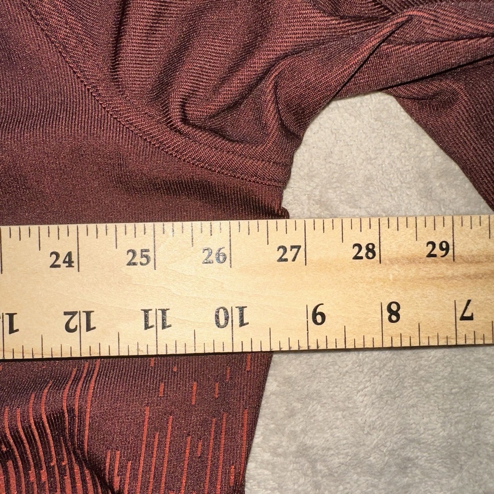 Nike Dri-FIT ADV Tour Mens XXL 1/4 Zip Golf Pullover Red Maroon Ombre FD5833-626 - Picture 8 of 12